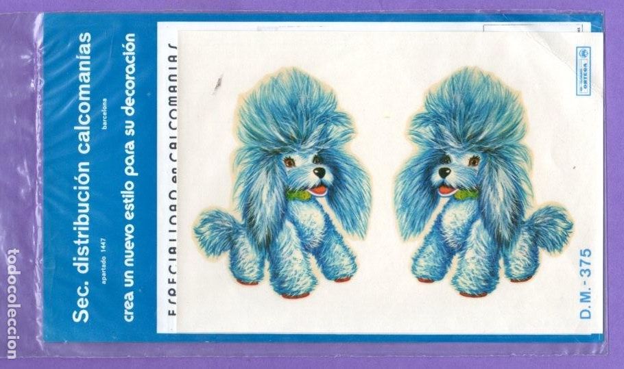 Pegatinas de colecci&oacute;n: CALCOMANIAS ORTEGA *** D.M. -375 *** PERROS - Foto 1