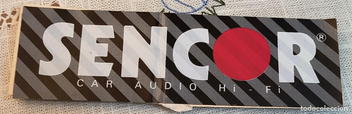 Pegatinas de colecci&oacute;n: PEGATINA | SENCOR CAR AUDIO - Foto 1