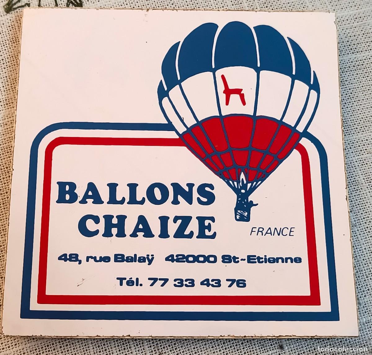 Pegatinas de colecci&oacute;n: PEGATINA | BALLONS CHAIZE - Foto 1