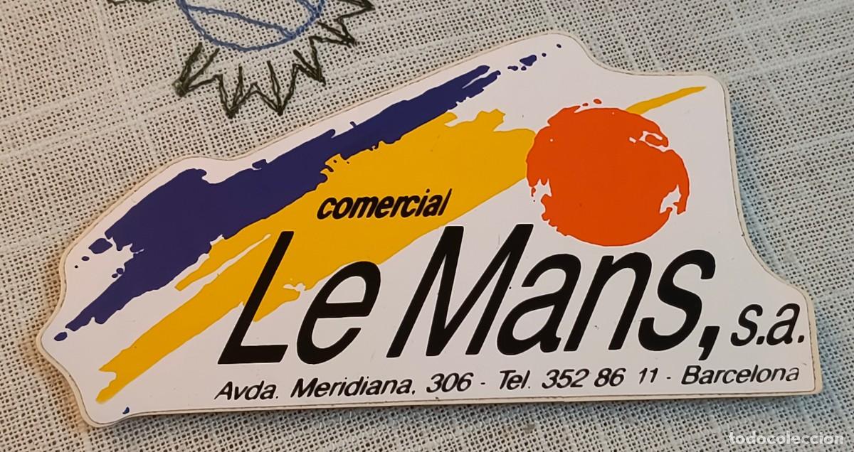 Pegatinas de colecci&oacute;n: PEGATINA TROQUELADA | COMERCIAL LE MANS - Foto 1
