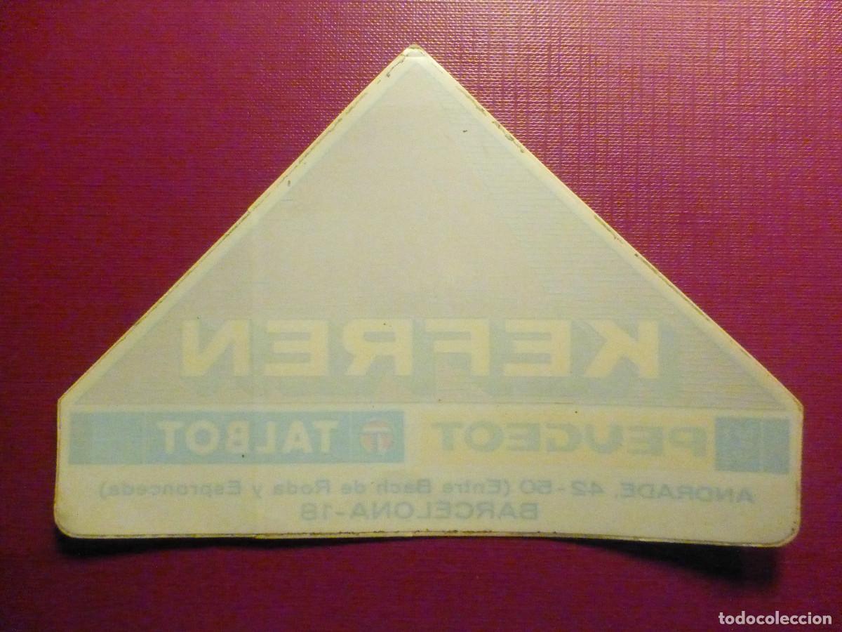 Pegatinas de colecci&oacute;n: Pegatina - Adhesivo Automoci&oacute;n - Peugeot Talbot, Kefren - Concesionario Veh&iacute;culos - 14 x 9,5 cm