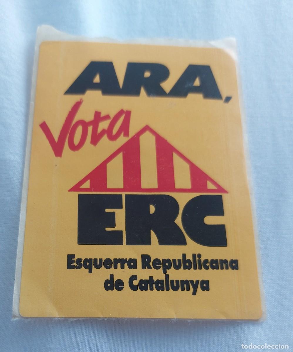 Pegatinas de colecci&oacute;n: Pegatina vintage ERC - Foto 1
