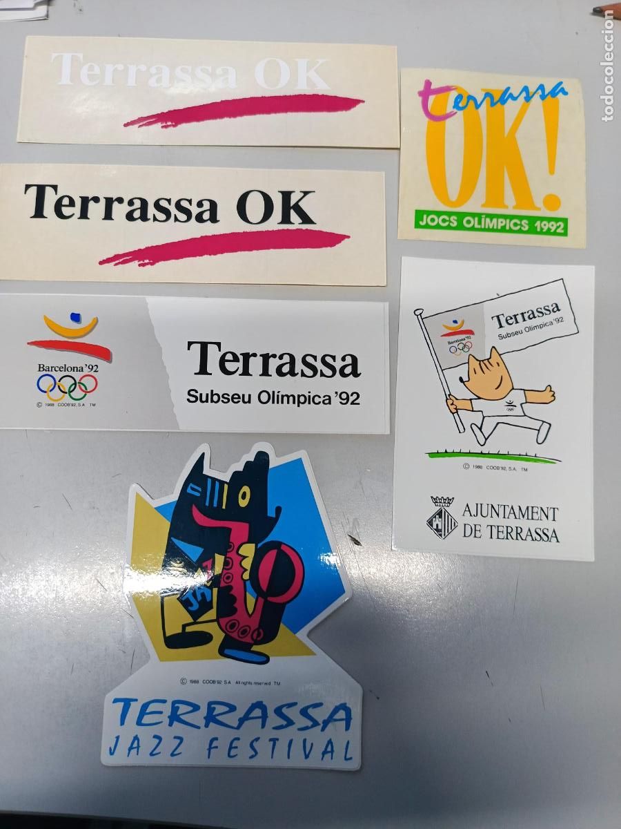 Pegatinas de colecci&oacute;n: Pegatinas Terrassa - Foto 1