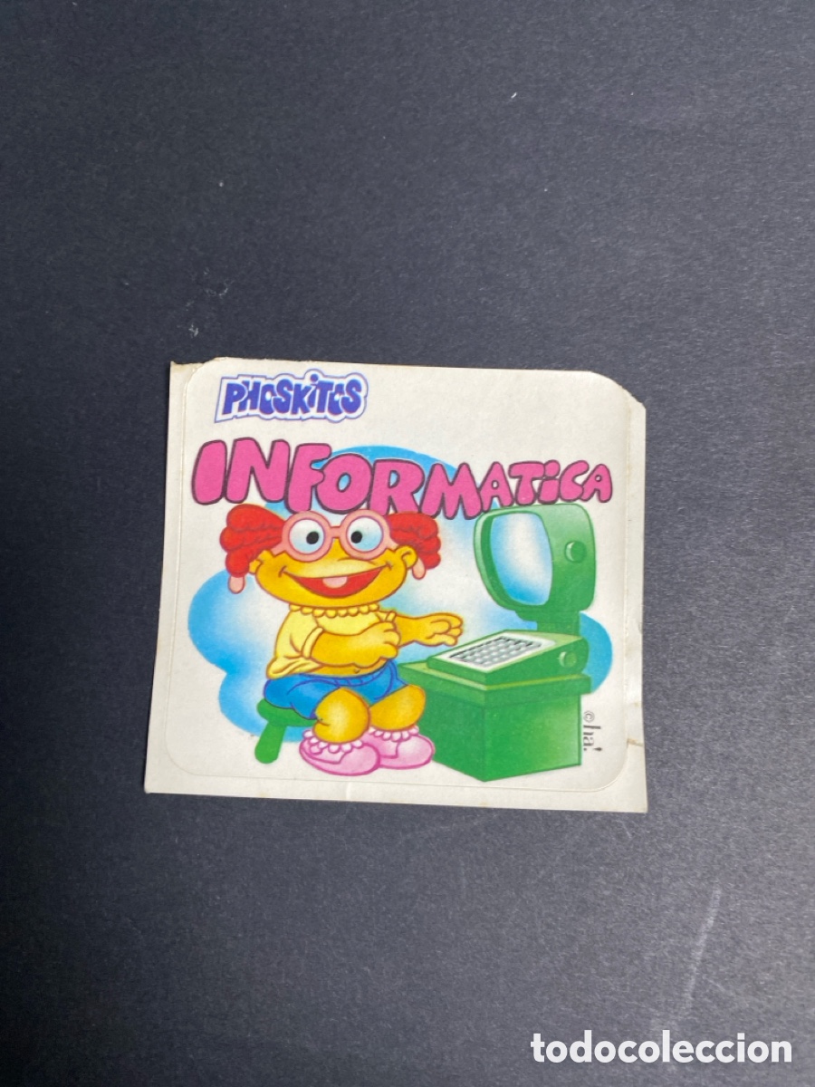 Pegatinas de colecci&oacute;n: Cromo Phoskitos Inform&aacute;tica N* 30 - Foto 1
