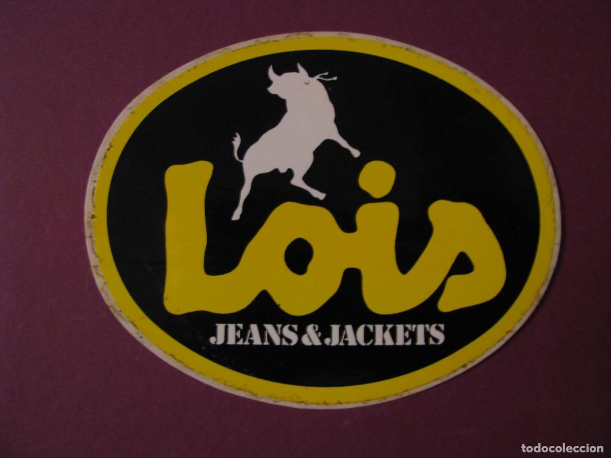 Pegatinas de colecci&oacute;n: PEGATINA LOIS. 8X6,5 CM - Foto 1