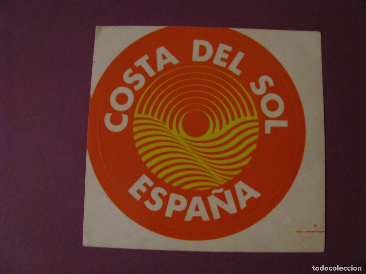 Pegatinas de colecci&oacute;n: PEGATINA DE COSTA DEL SOL. 7 CM - Foto 1