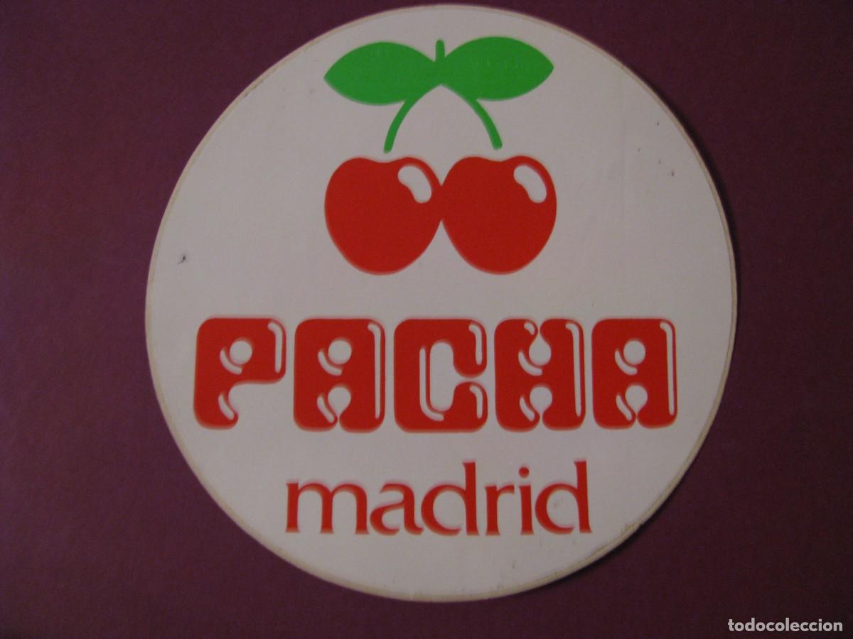 Pegatinas de colecci&oacute;n: PEGATINA DE PACHA. MADRID. 9 CM - Foto 1