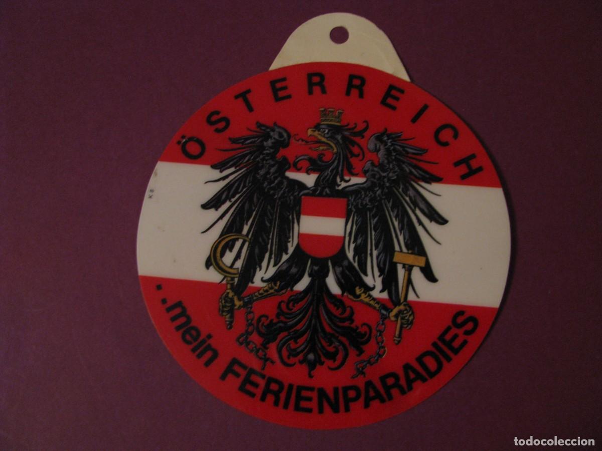 Pegatinas de colecci&oacute;n: PEGATINA DE AUSTRIA. 8,5 CM - Foto 1
