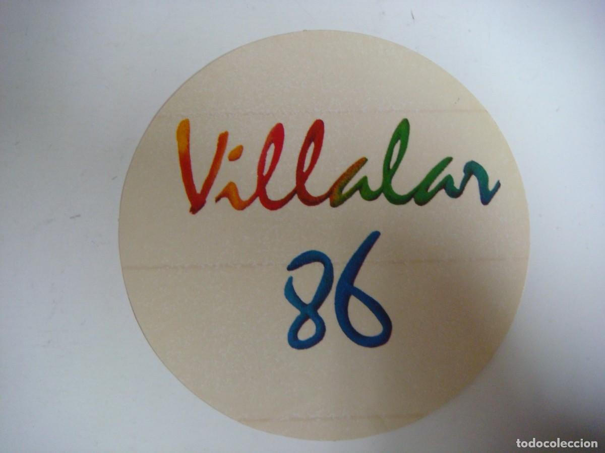 Sammlung von Aufklebern: PEGATINA-VILLALAR 86-CAJ N&ordm;-4