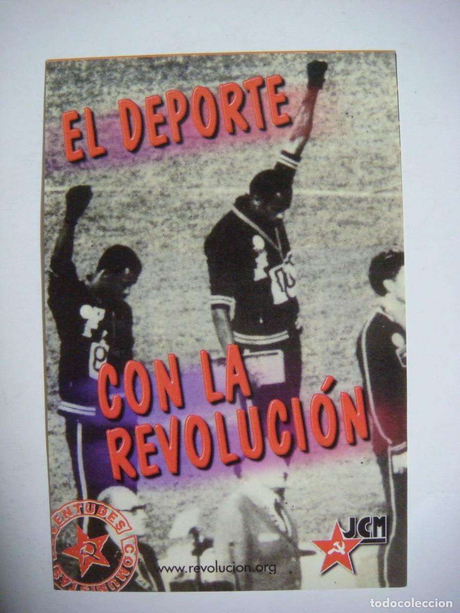 Pegatinas de colecci&oacute;n: PEGATINA EL DEPORTE CON LA REVOLUCION-PEG- N&ordm;-4