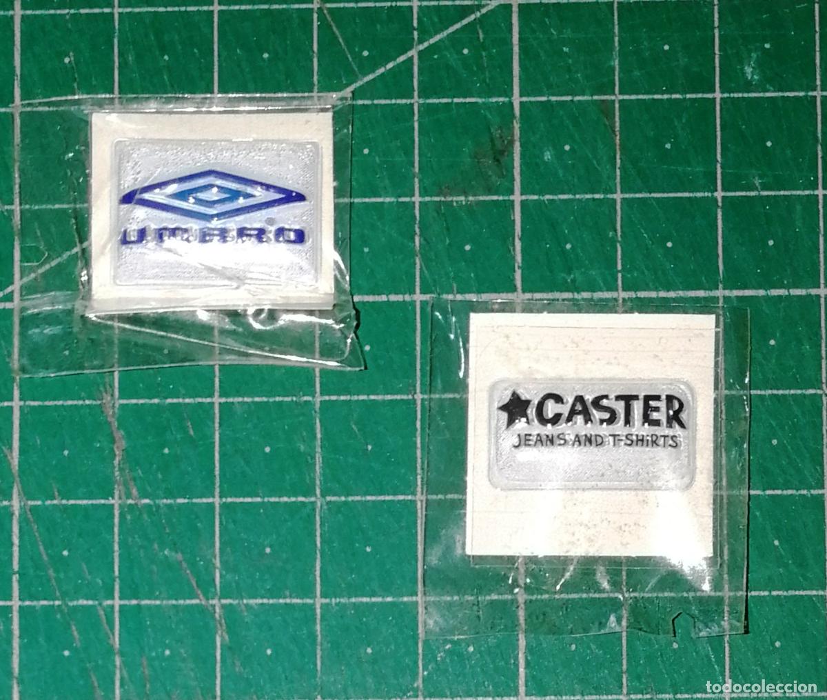 Pegatinas de colecci&oacute;n: LOTE 2 PEGATINAS ADHESIVO. GREFUSA [MARC ATTACK]. MARCAS. UMBRO; CASTER JEANS