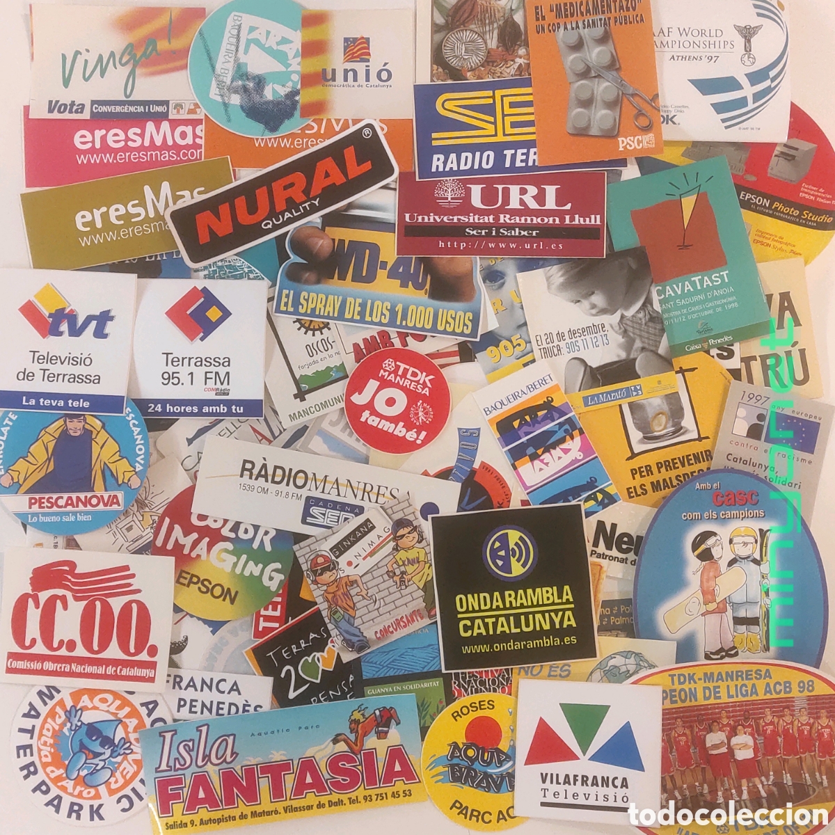 Pegatinas de colecci&oacute;n: 200 pegatinas variadas - Foto 1