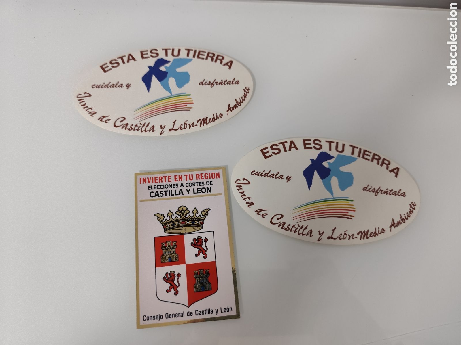 Pegatinas de colecci&oacute;n: PEGATINAS DE CASTILLA Y LEON - Foto 1