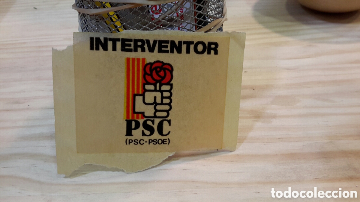 Sammlung von Aufklebern: Pegatina pol&iacute;tica - Interventor PSG