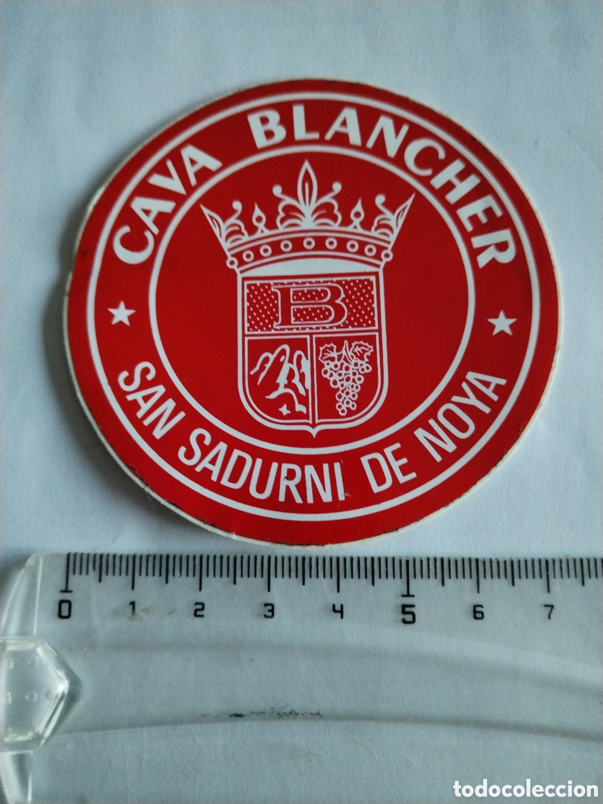 Pegatinas de colecci&oacute;n: Pegatina self-adhesive Cava Blancher - Foto 1