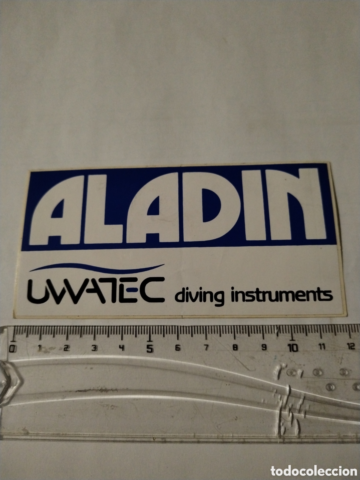 Pegatinas de colecci&oacute;n: Pegatina self-adhesive Uwatec Daving Instruments - Foto 1