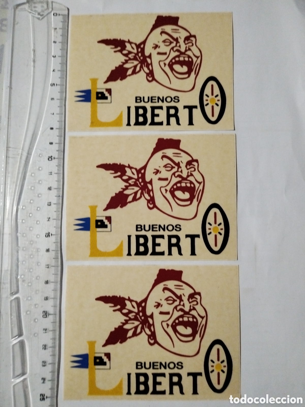 Pegatinas de colecci&oacute;n: Pegatinas self-adhesive Buenos Liberto - Foto 1