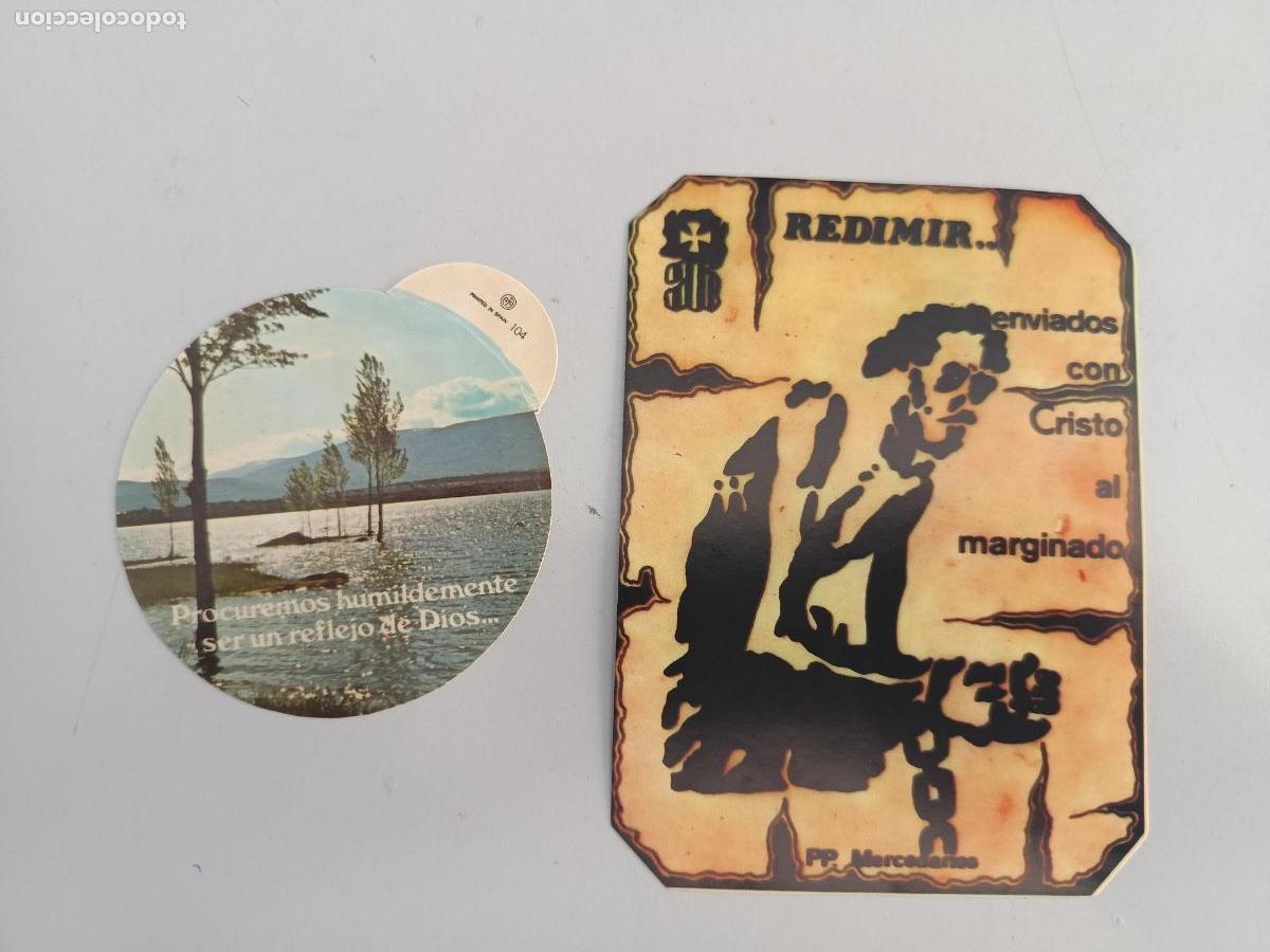 Sammlung von Aufklebern: pegatina mercedarios dios