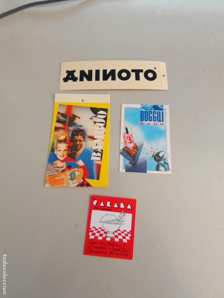 Sammlung von Aufklebern: etiquetas varias