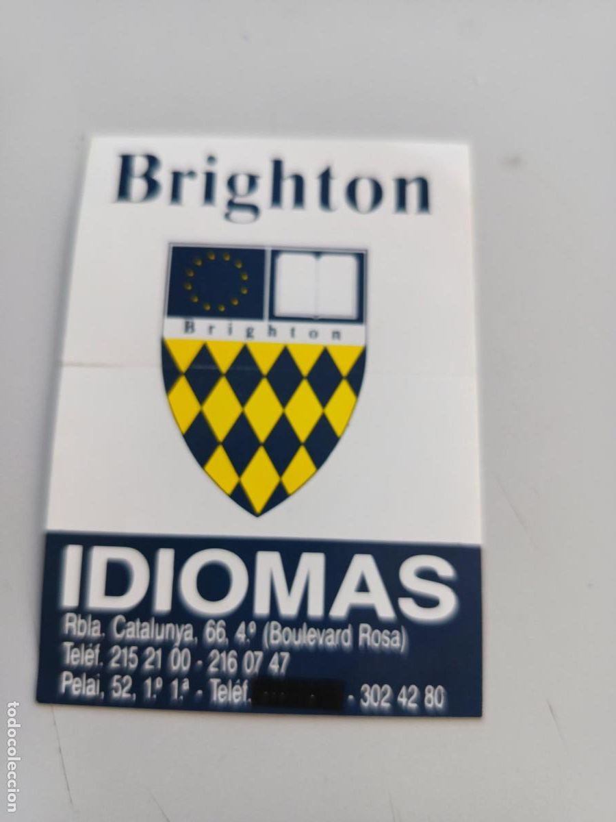 Pegatinas de colecci&oacute;n: Pegatina Brighton Idiomas