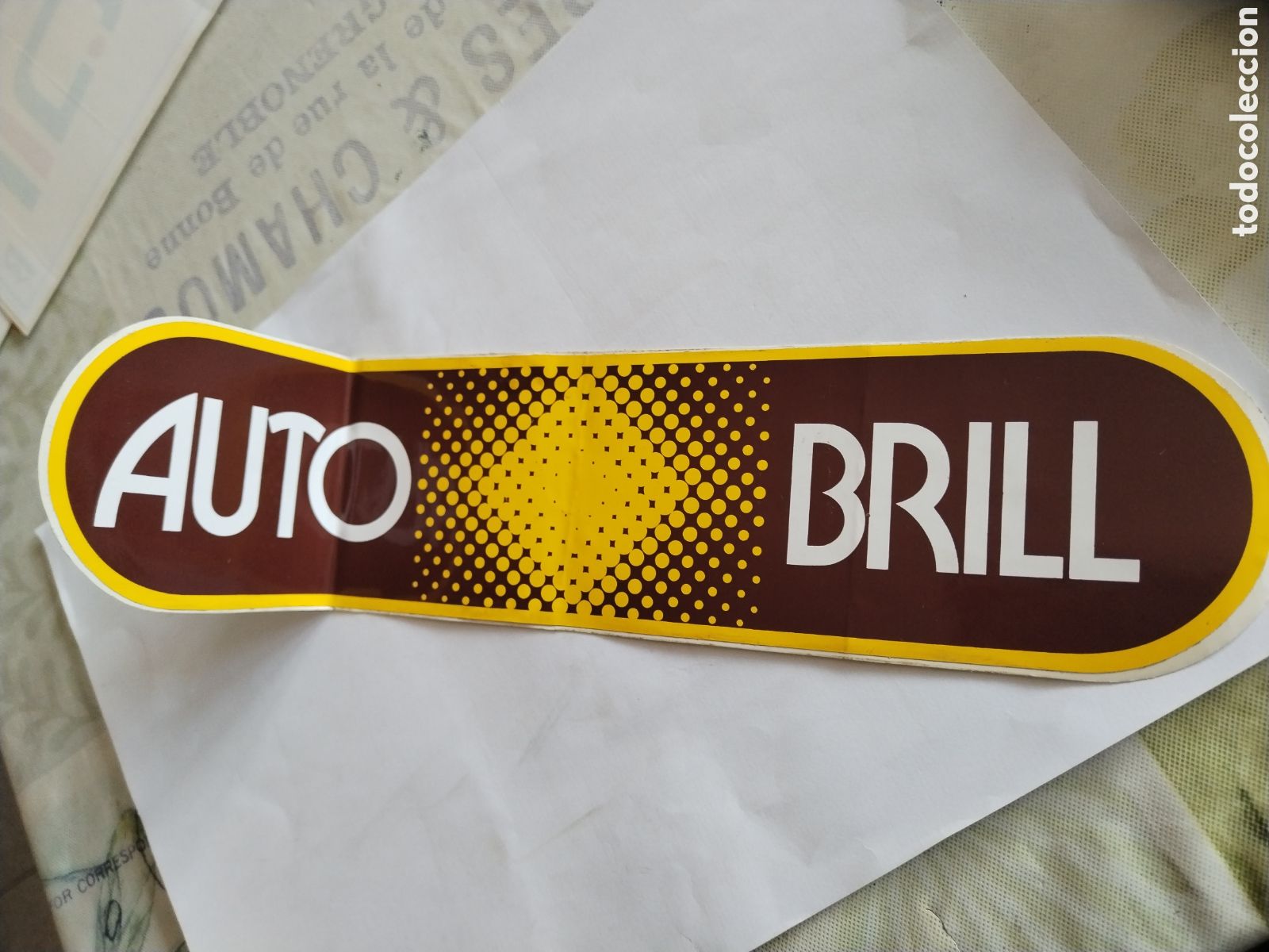 Pegatinas de colecci&oacute;n: Pegatina self-adhesive Auto Brill - Foto 1