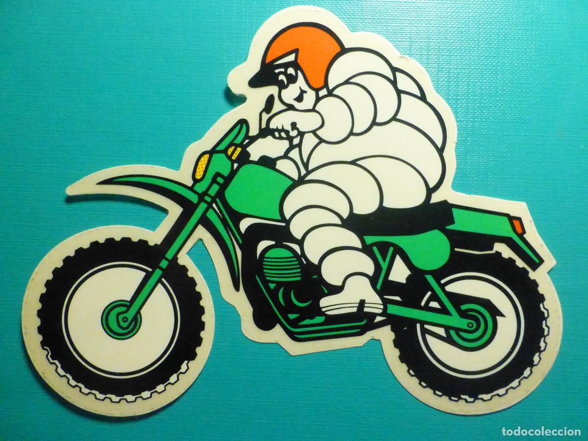 Sammlung von Aufklebern: Pegatina Adhesivo - Sticker - Moto - Michelin - 12 x 15 cm - Ciclomotores, Motocicletas - Neum&aacute;ticos