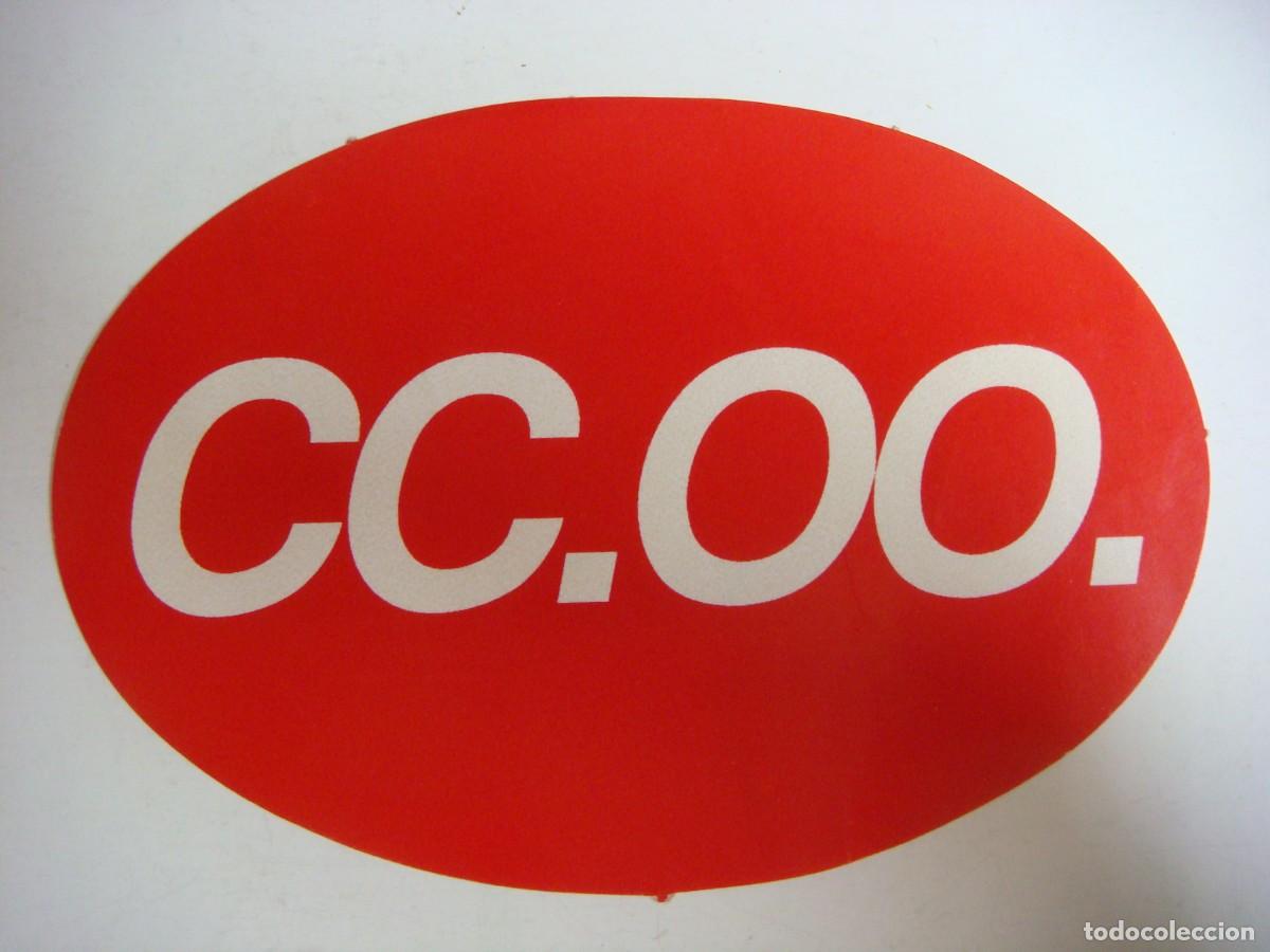 Autocollants de collection: PEGATINA CC.OO.-CAJ-PEG- N&ordm;-4
