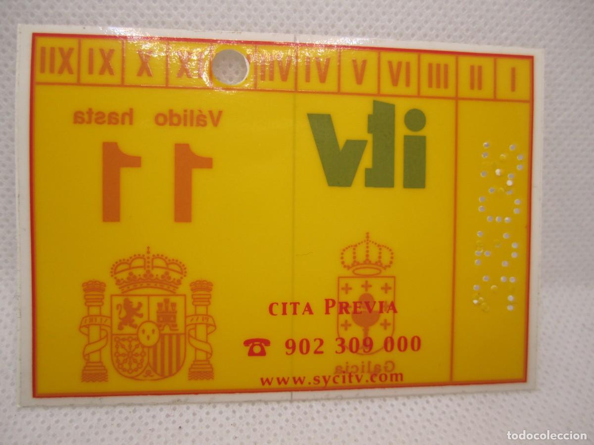 Pegatinas de colecci&oacute;n: pegatina itv 2011 sin usar - Foto 1
