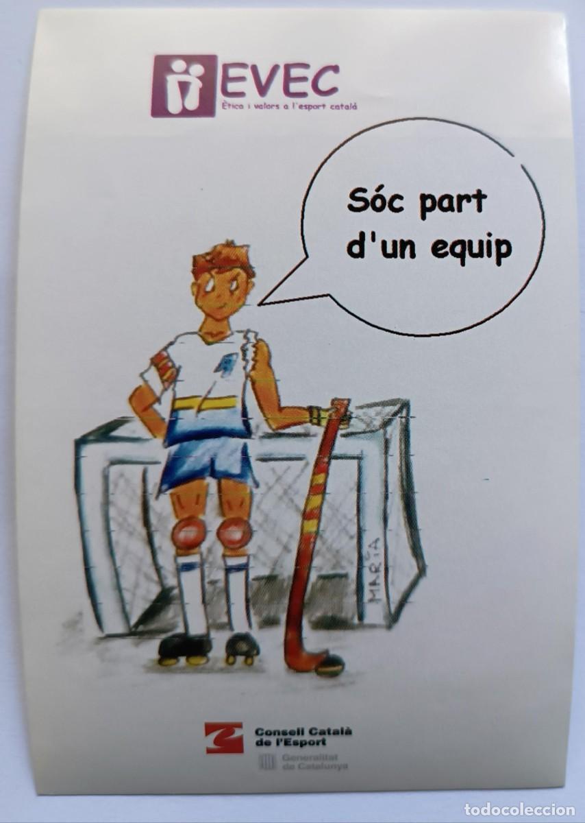 Pegatinas de colecci&oacute;n: PEGATINA EVEC CONSELL CATAL&Agrave; DE L&acute;ESPORT - Foto 1