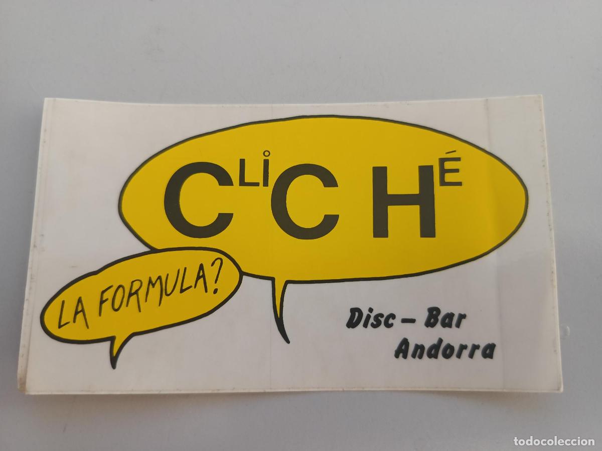 Pegatinas de colecci&oacute;n: PEGATINA CLICHE ANDORRA - Foto 1
