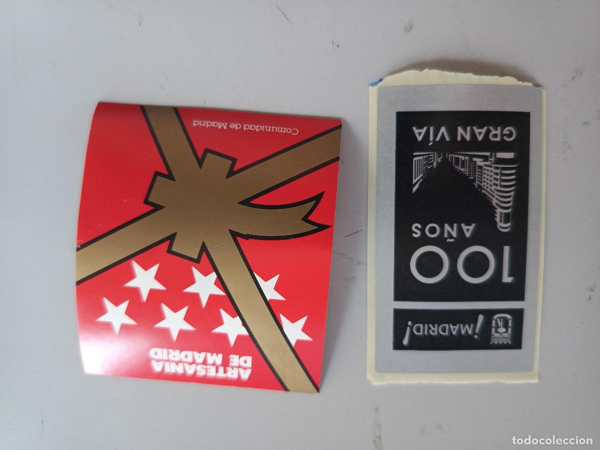 Pegatinas de colecci&oacute;n: PEGATINAS MADRID GRAN VIA COMUNIDAD