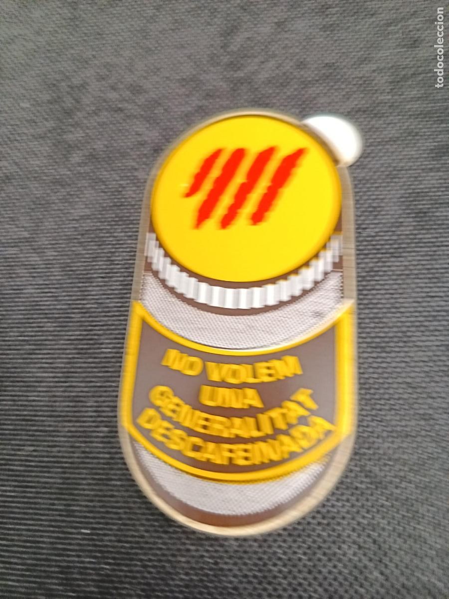 Autocollants de collection: Pegatina no volem generalitat descafeinada politica