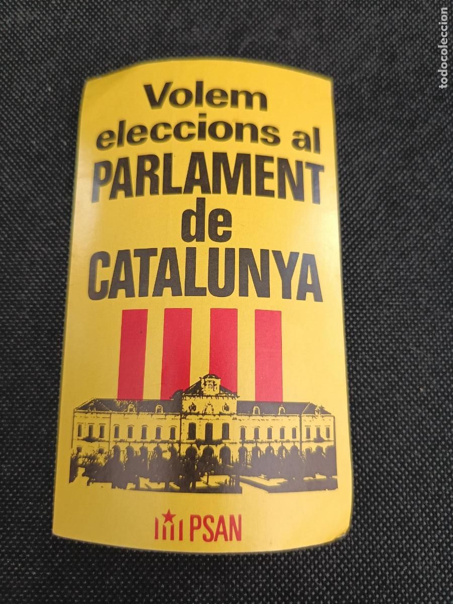 Adesivi di collezione: Pegatina politica anys 70