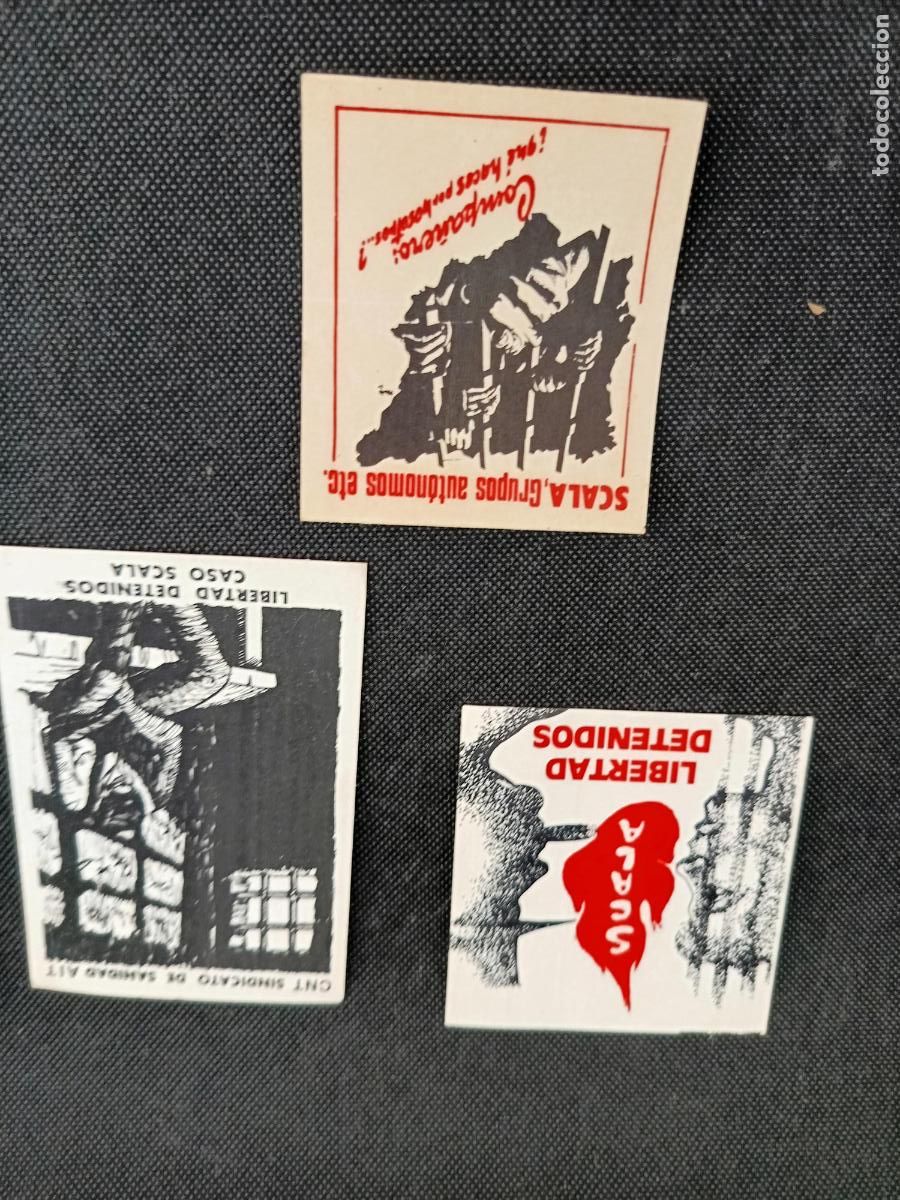 Pegatinas de colecci&oacute;n: Pegatina politica caso scala