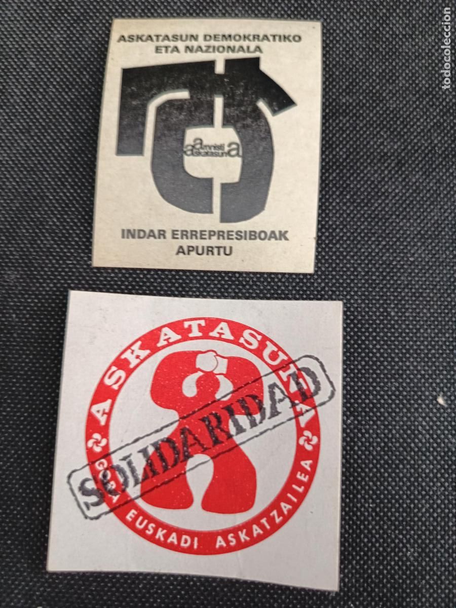 Pegatinas de colecci&oacute;n: Pegatinas politicas euzkadi a&ntilde;os 70