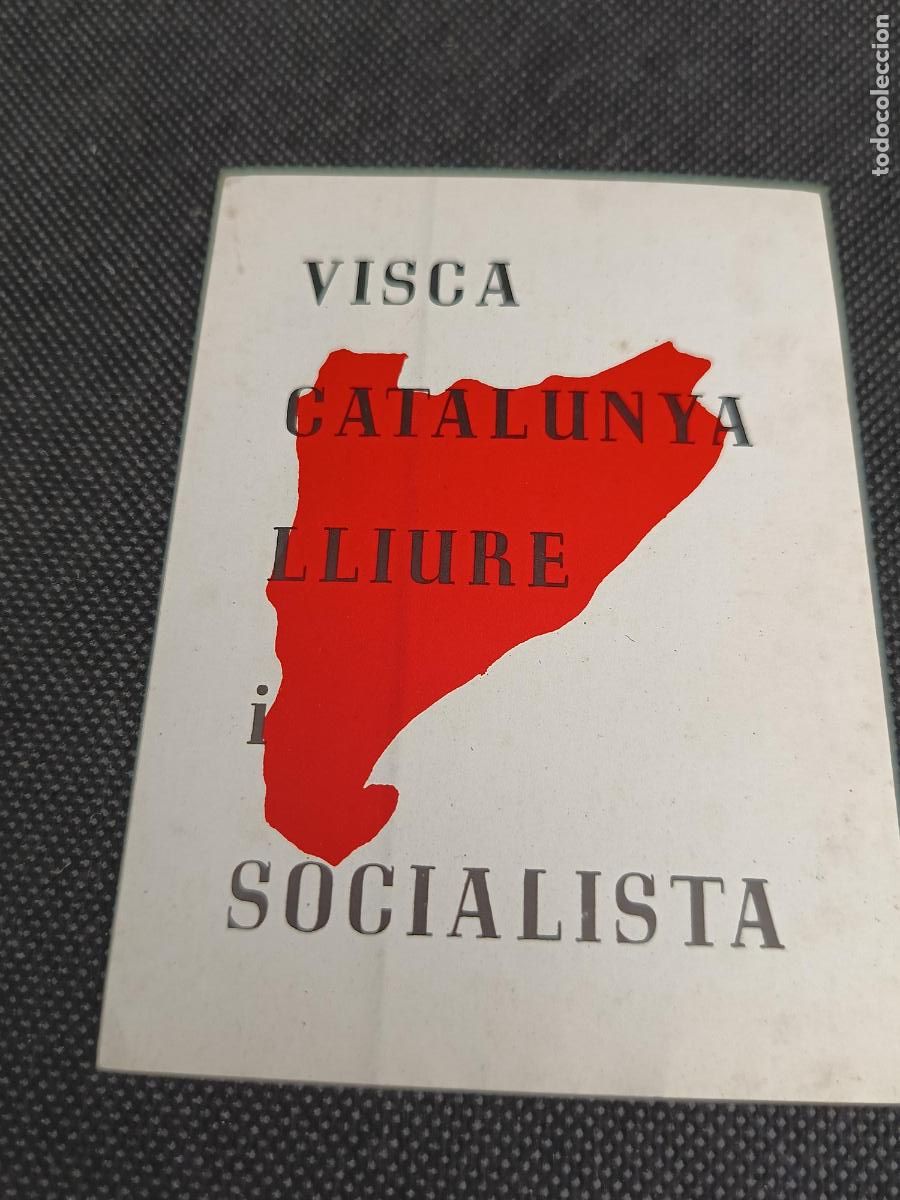 Pegatinas de colecci&oacute;n: Pegatina politica independencia catalunya anys 70