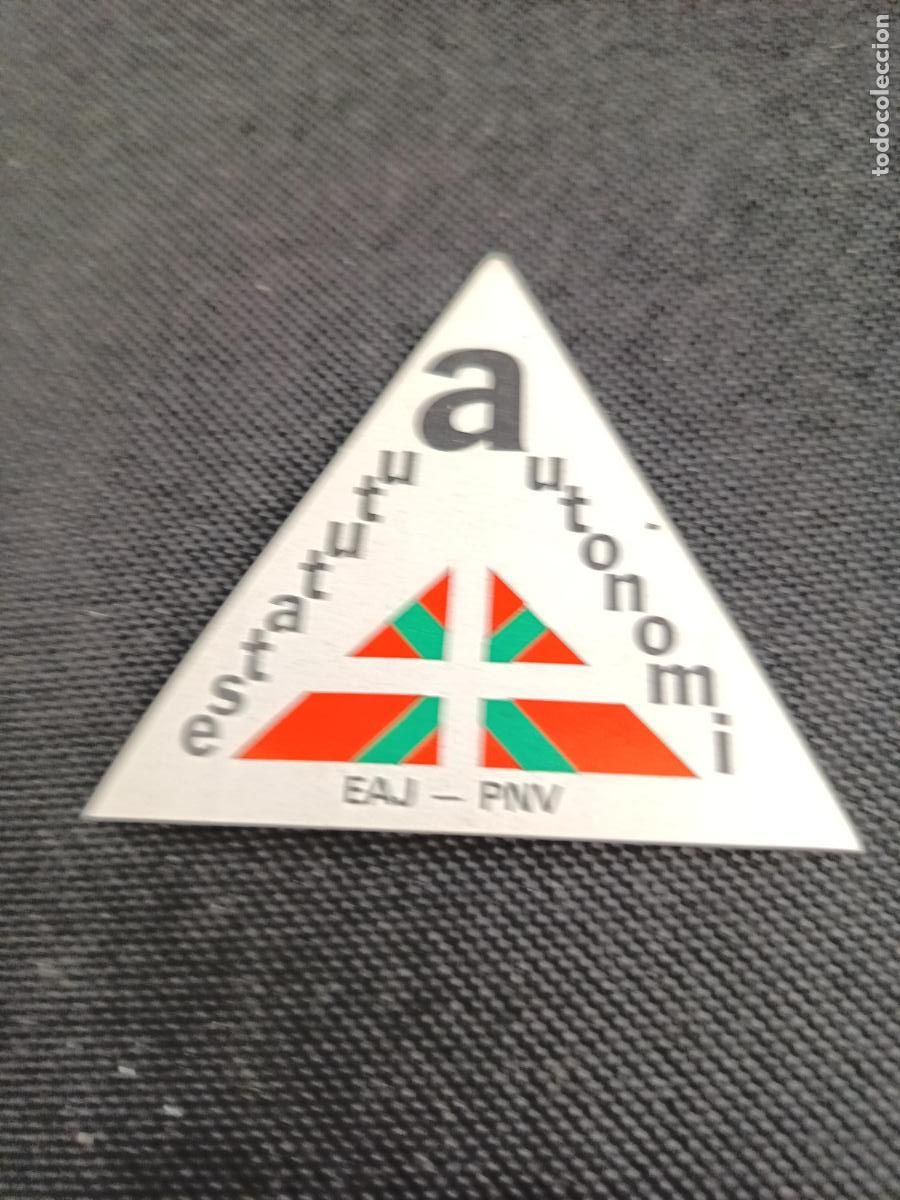 Pegatinas de colecci&oacute;n: Pegatina politica eaj pnv