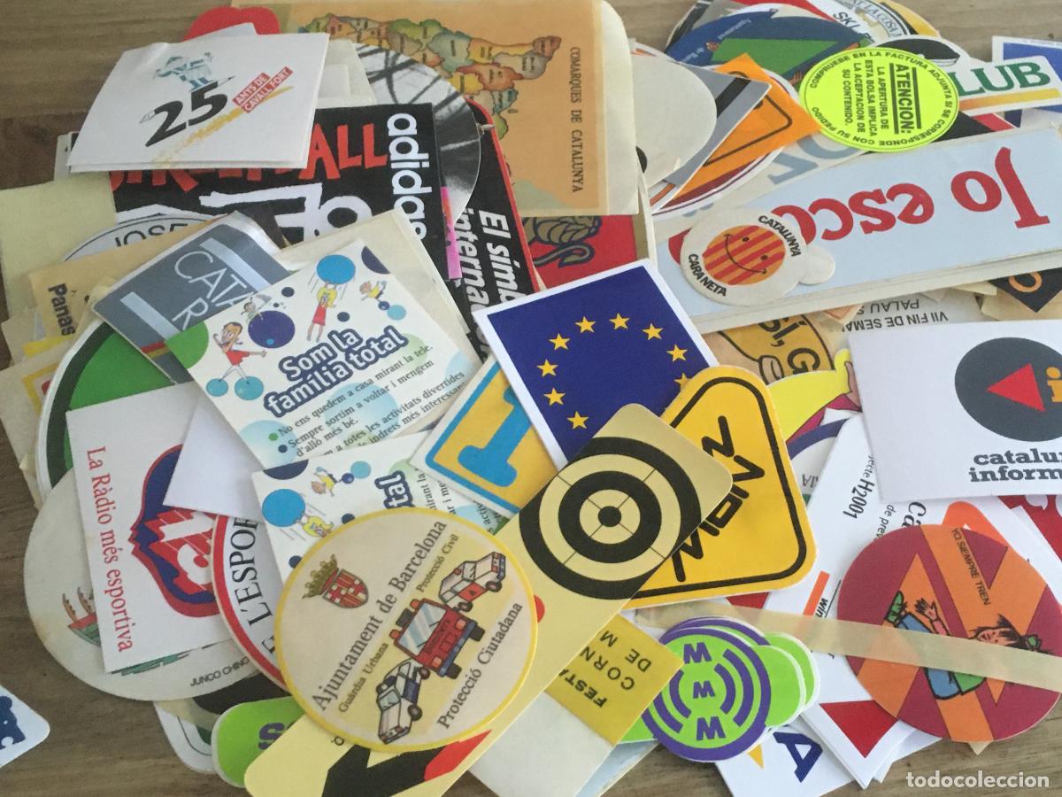 Pegatinas de colecci&oacute;n: super lote muchas pegatinas adhesivos nunca pegados a&ntilde;os 80 y 90