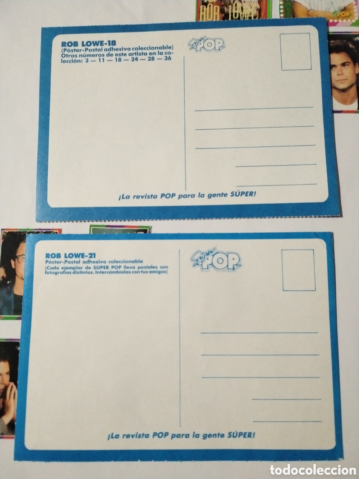 Pegatinas de colecci&oacute;n: Pegatina self-adhesive Rob Lowe Super Pop - Foto 2