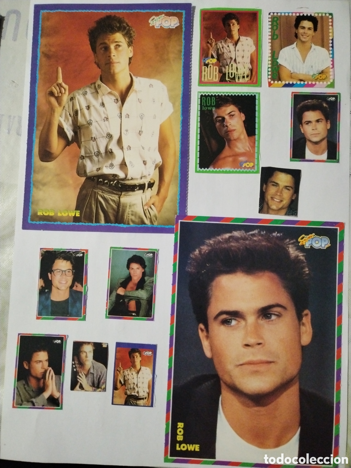 Pegatinas de colecci&oacute;n: Pegatina self-adhesive Rob Lowe Super Pop