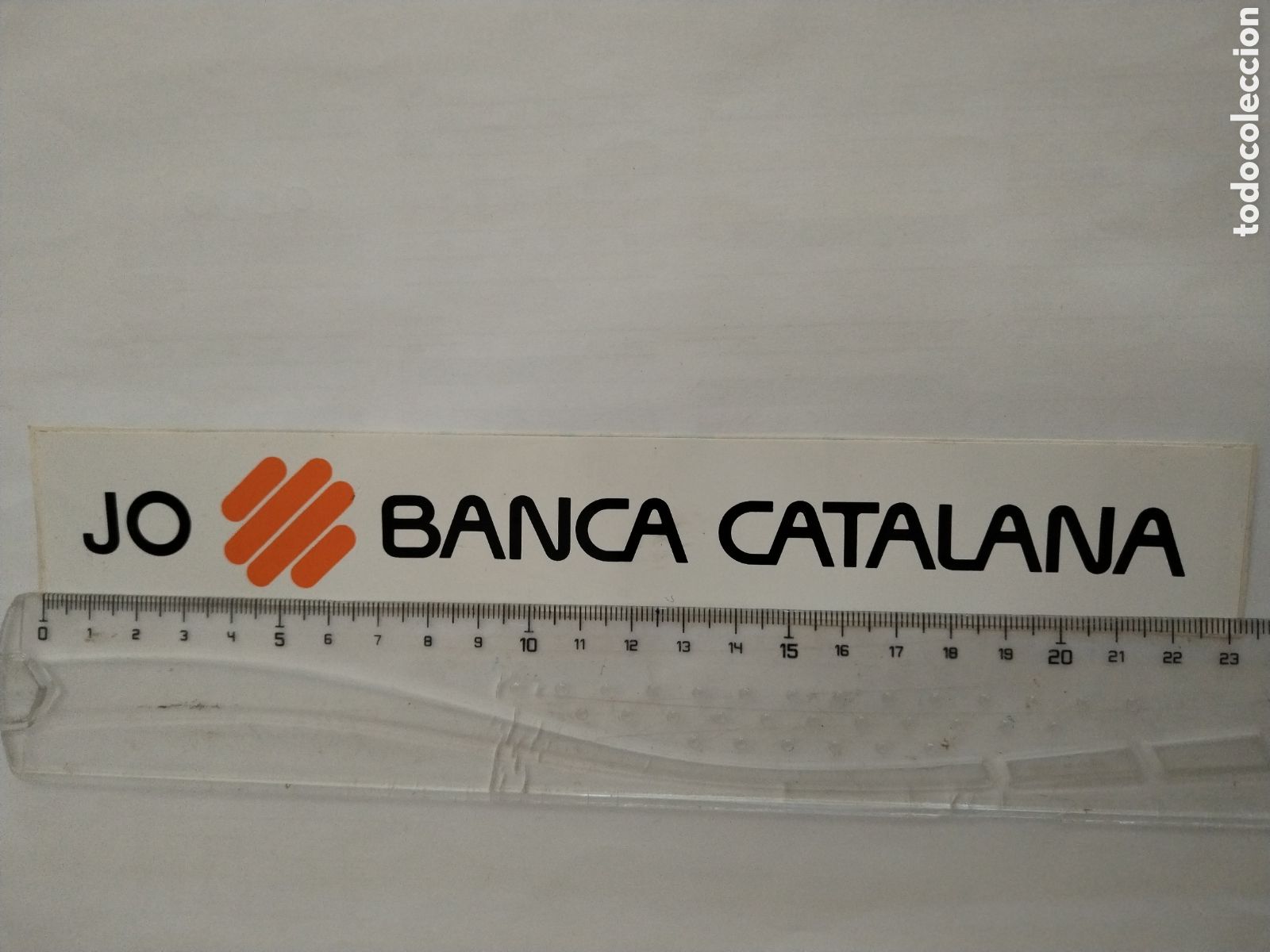 Pegatinas de colecci&oacute;n: Pegatina self-adhesive Banca Catalana