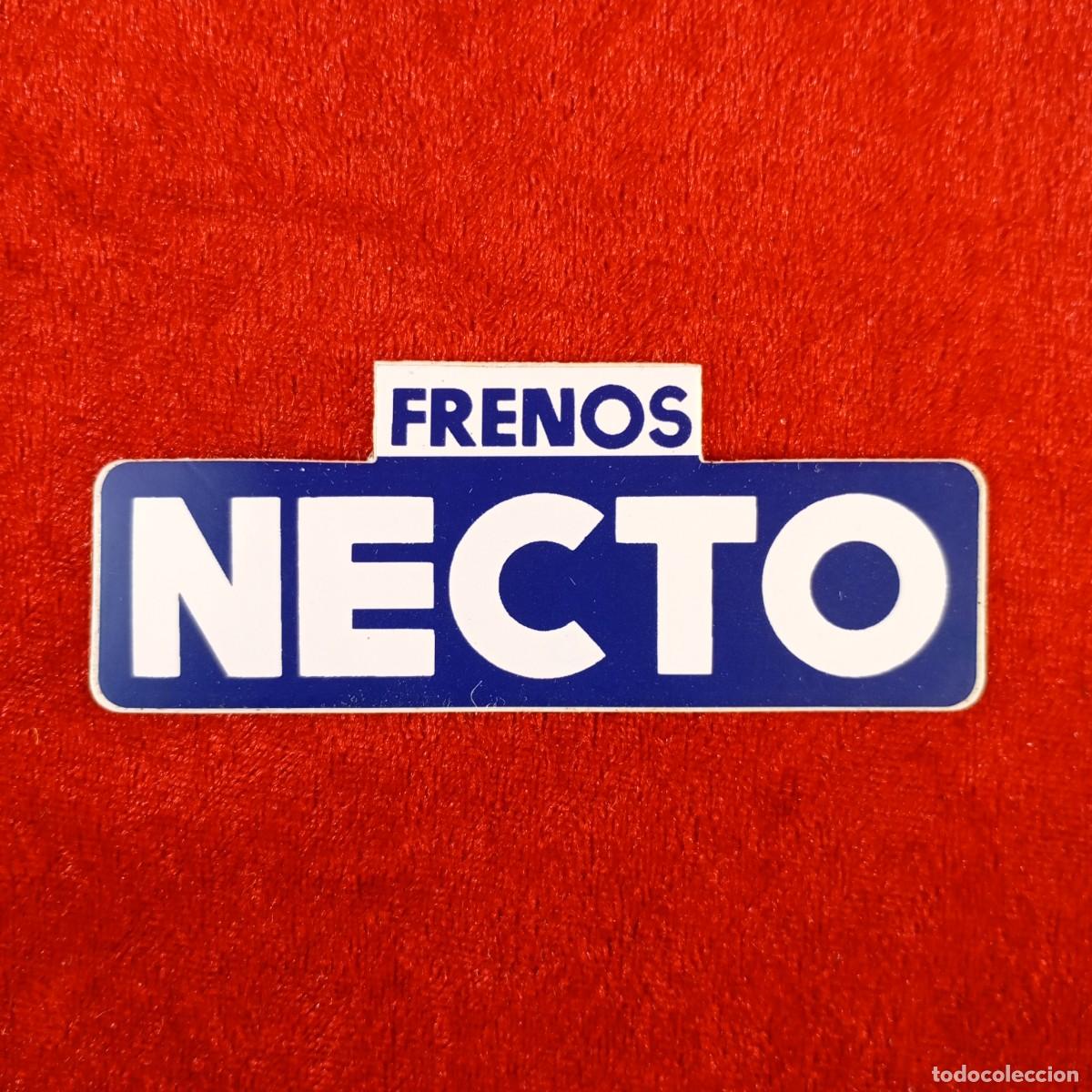 Autocolantes de cole&ccedil;&atilde;o: PEGATINA - ADHESIVO - FRENOS NECTO - PUBLICIDAD - 95 X 40 MM / 2184