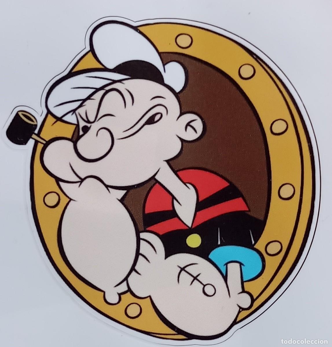 Pegatinas de colecci&oacute;n: Autocolante, sticker, Popeye - Foto 1