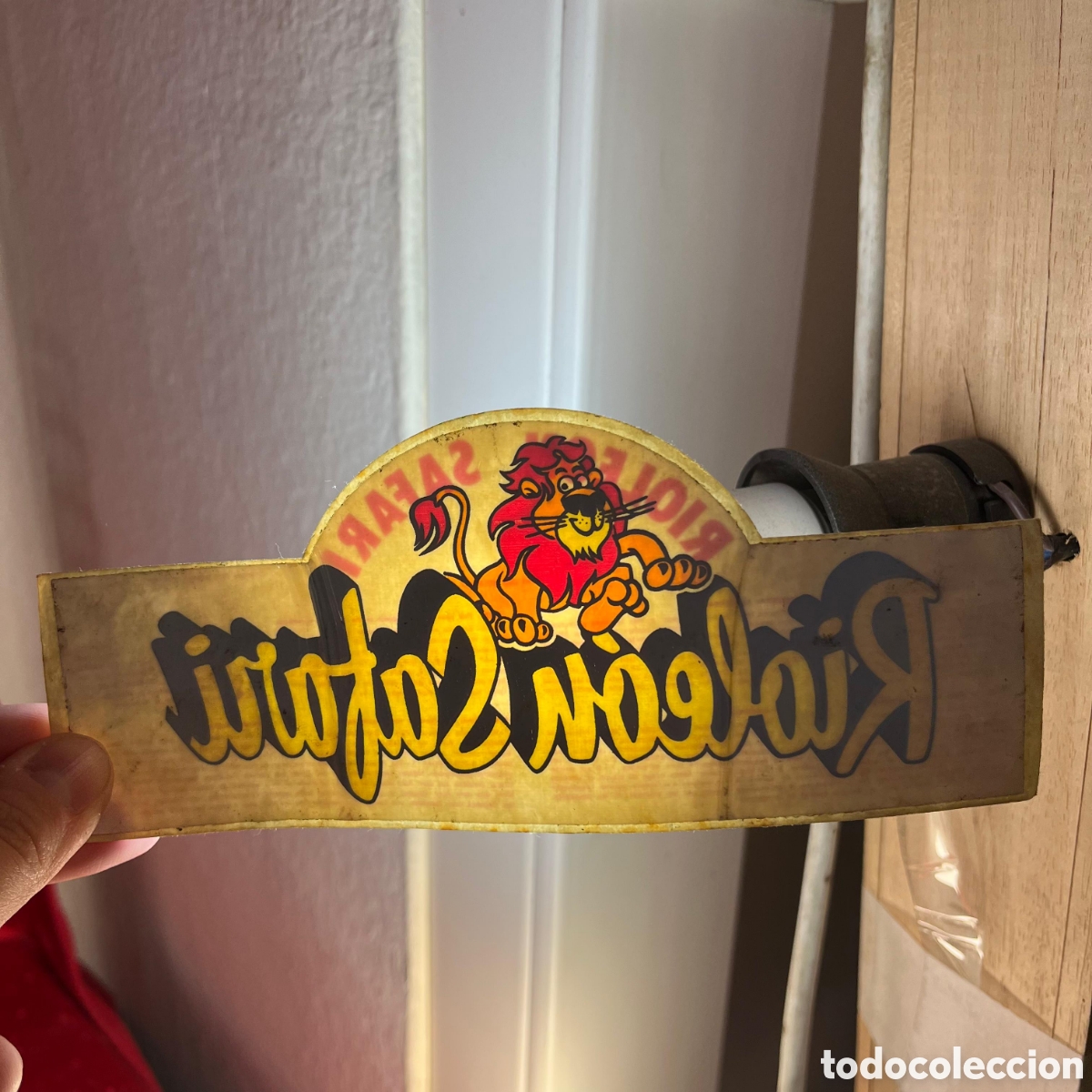 Adesivi di collezione: GRAN PEGATINA - ADHESIVO - RIOLE&Oacute;N SAFARI - PASE PARA PARQUE - 180 X 80 MM / 2071