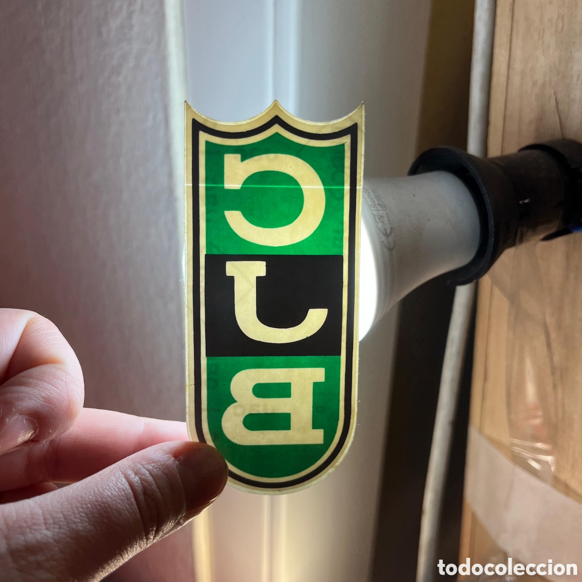Autocollants de collection: GRAN PEGATINA - ADHESIVO - CJB - CLUB JOVENTUT BADALONA - BALONCESTO - 100 X 45 MM / 2330