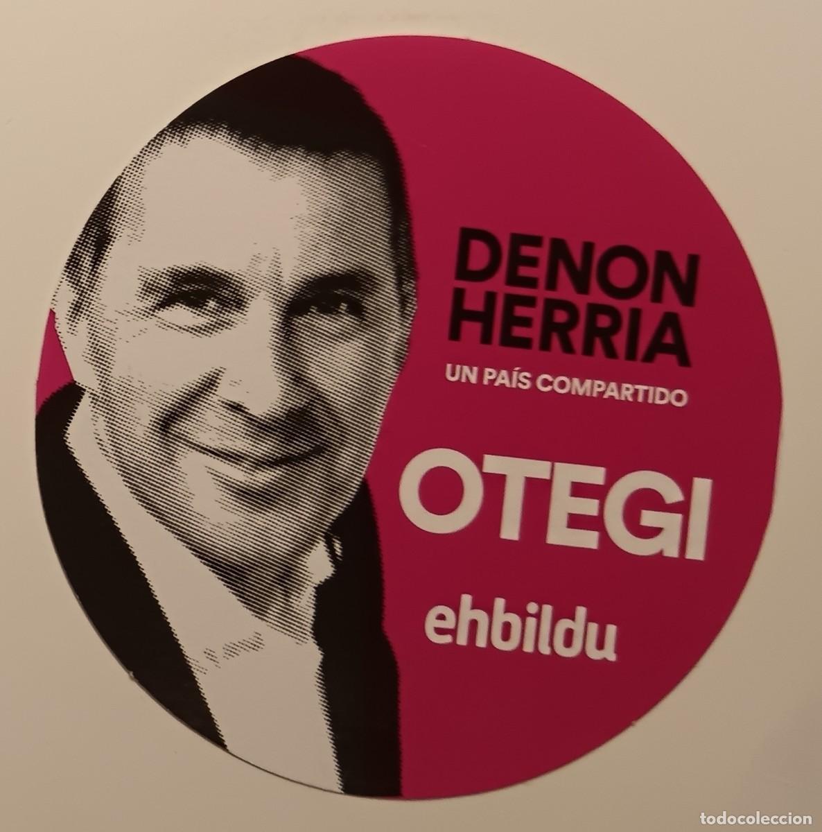Pegatinas de colecci&oacute;n: Bildu-Otegi-Denon Herria. - Foto 1