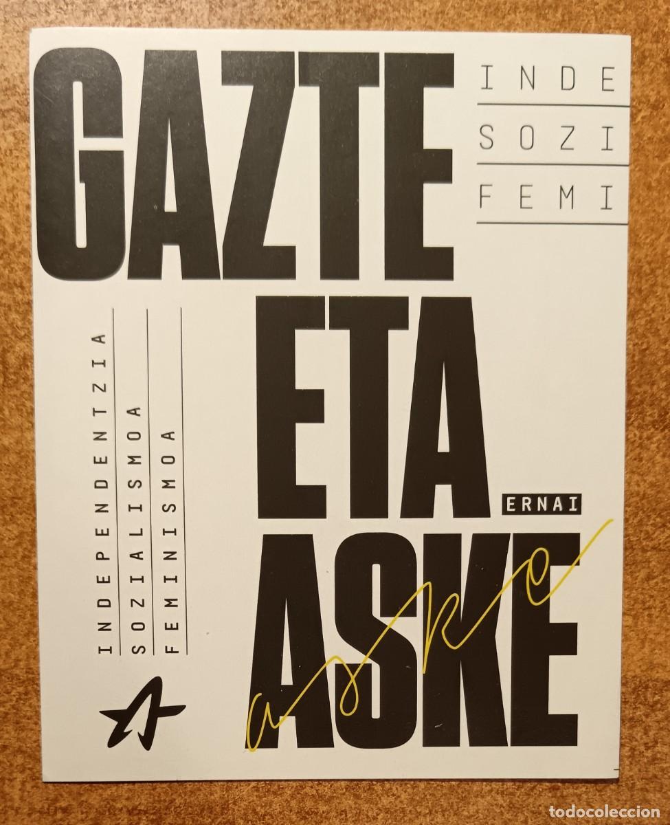 Pegatinas de colecci&oacute;n: Gazte eta Aske-Euskadi. - Foto 1