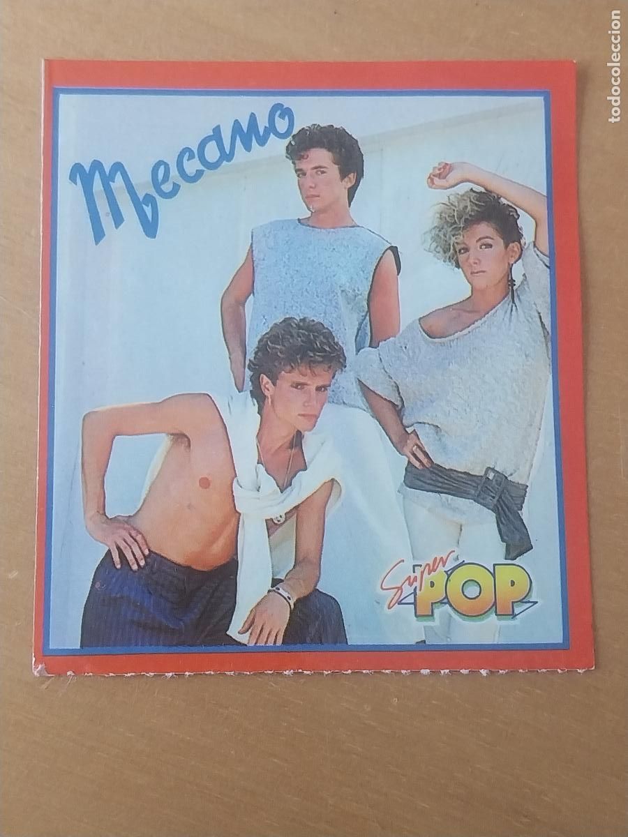 Pegatinas de colecci&oacute;n: MECANO SUPER POP PEGATINA SIN PEGAR NUNCA ORIGINAL 7.5X6.8CMS