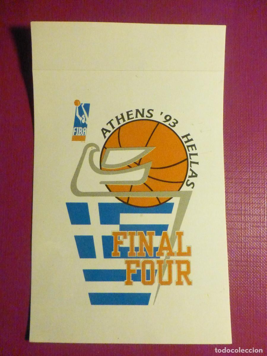 Pegatinas de colecci&oacute;n: ✔ Pegatina - Adhesivo Aprende Baloncesto con Epi, A&ntilde;os 80&acute;s - Nocilla - Basket - 18 x 6 cm.