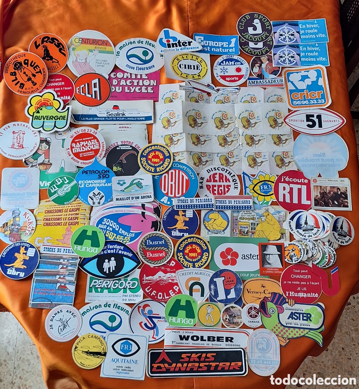 Pegatinas de colecci&oacute;n: Lote de 150 Pegatinas de France - Francia - Temas Variados -